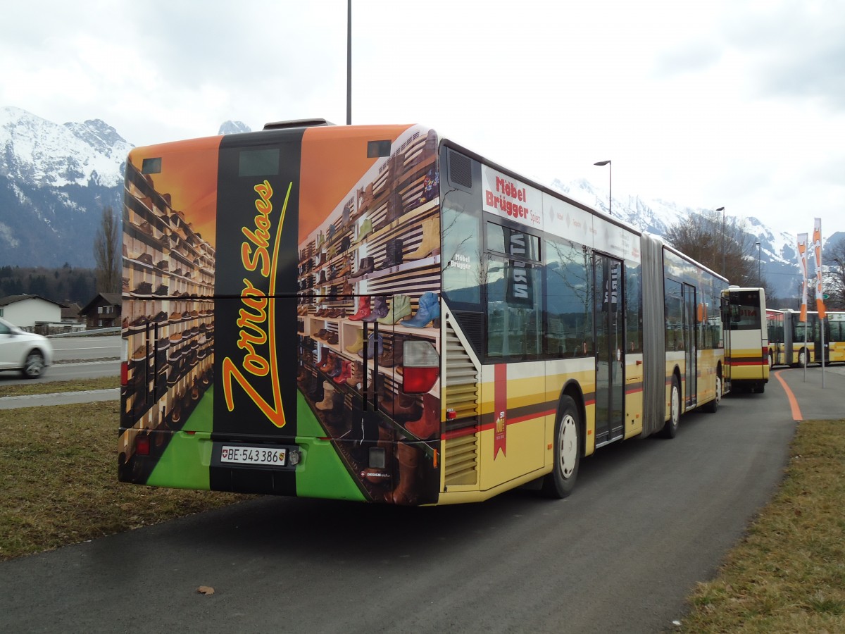 (143'475) - STI Thun - Nr. 86/BE 543'386 - Mercedes am 10. M�rz 2013 in Thun, Arena Thun