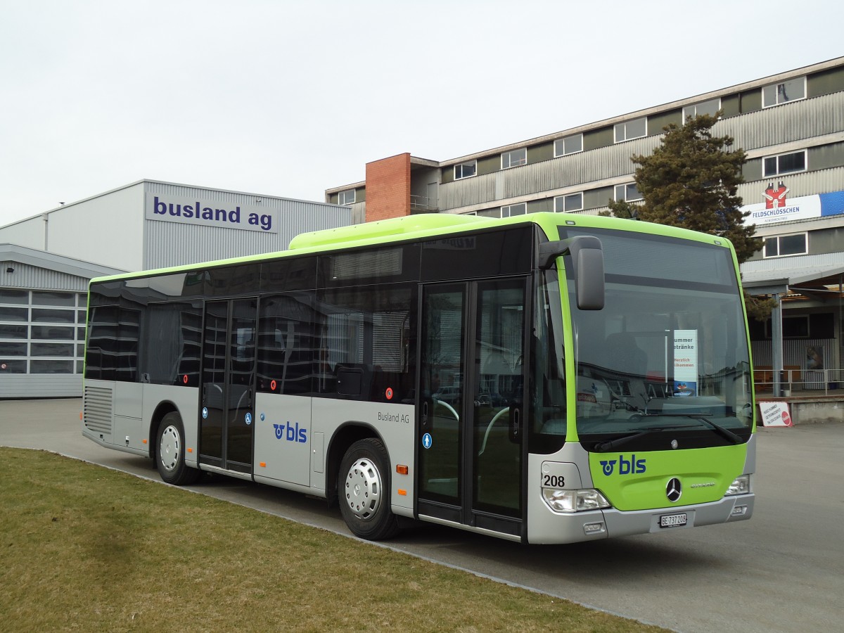 (143'499) - Busland, Burgdorf - Nr. 208/BE 737'208 - Mercedes am 16. M�rz 2013 in Burgdorf, Garage
