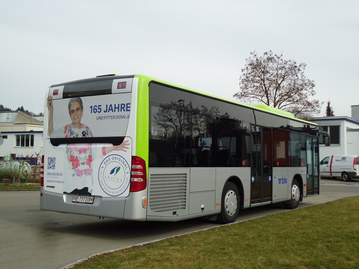 (143'501) - Busland, Burgdorf - Nr. 208/BE 737'208 - Mercedes am 16. M�rz 2013 in Burgdorf, Garage