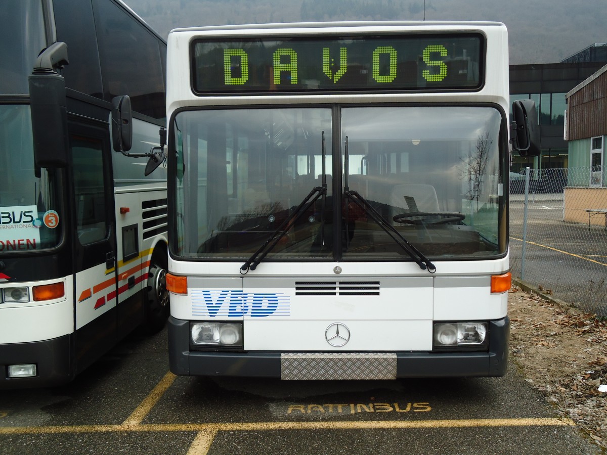 (143'528) - Stiffler, Davos - Mercedes am 23. M�rz 2013 in Biel, Rattinbus