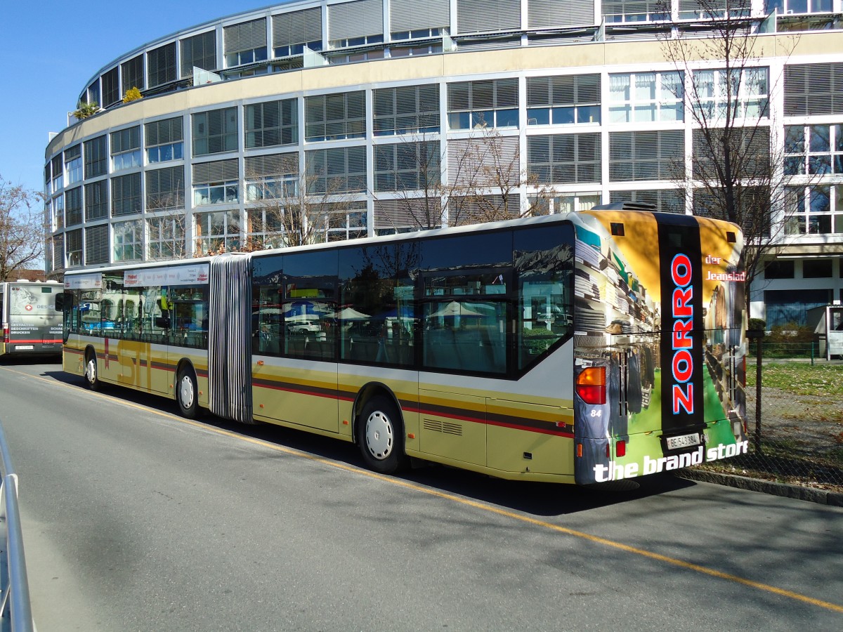 (143'634) - STI Thun - Nr. 84/BE 543'384 - Mercedes am 15. April 2013 bei der Schiffl�ndte Thun