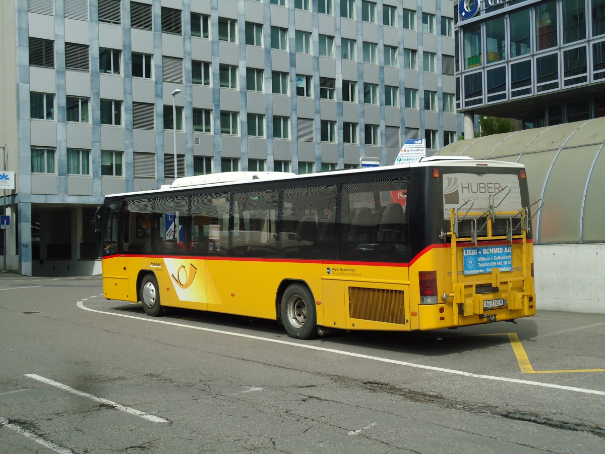 (143'969) - Brem, W�lflinswil - AG 8195 - Volvo (ex Peter, Pfaffnau) am 9. Mai 2013 beim Bahnhof Aarau