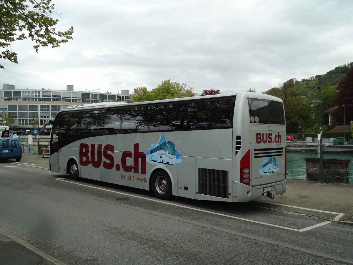 (144'083) - Hermann, Niederwangen - BE 562'385 - Volvo am 12. Mai 2013 bei der Schiffl�ndte Thun