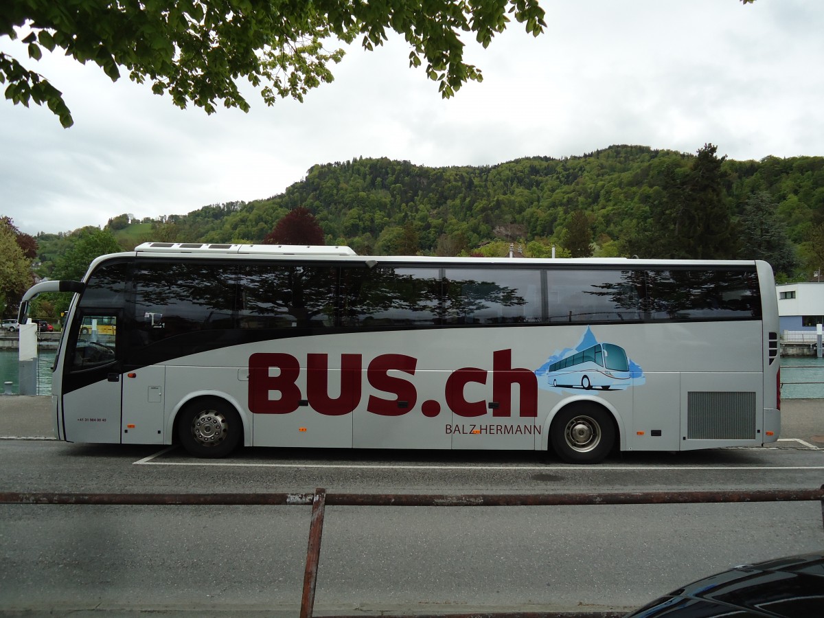 (144'084) - Hermann, Niederwangen - BE 562'385 - Volvo am 12. Mai 2013 bei der Schiffl�ndte Thun