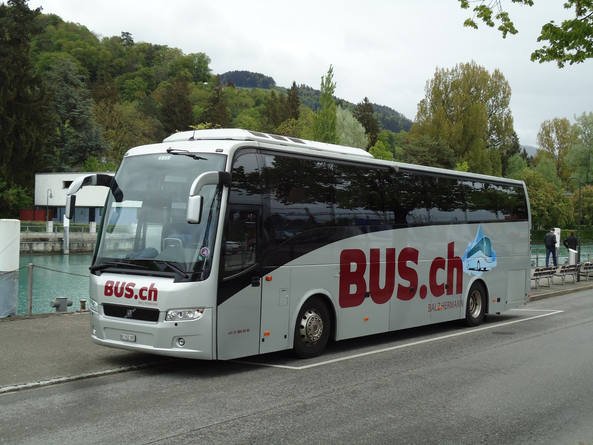 (144'085) - Hermann, Niederwangen - BE 562'385 - Volvo am 12. Mai 2013 bei der Schiffl�ndte Thun