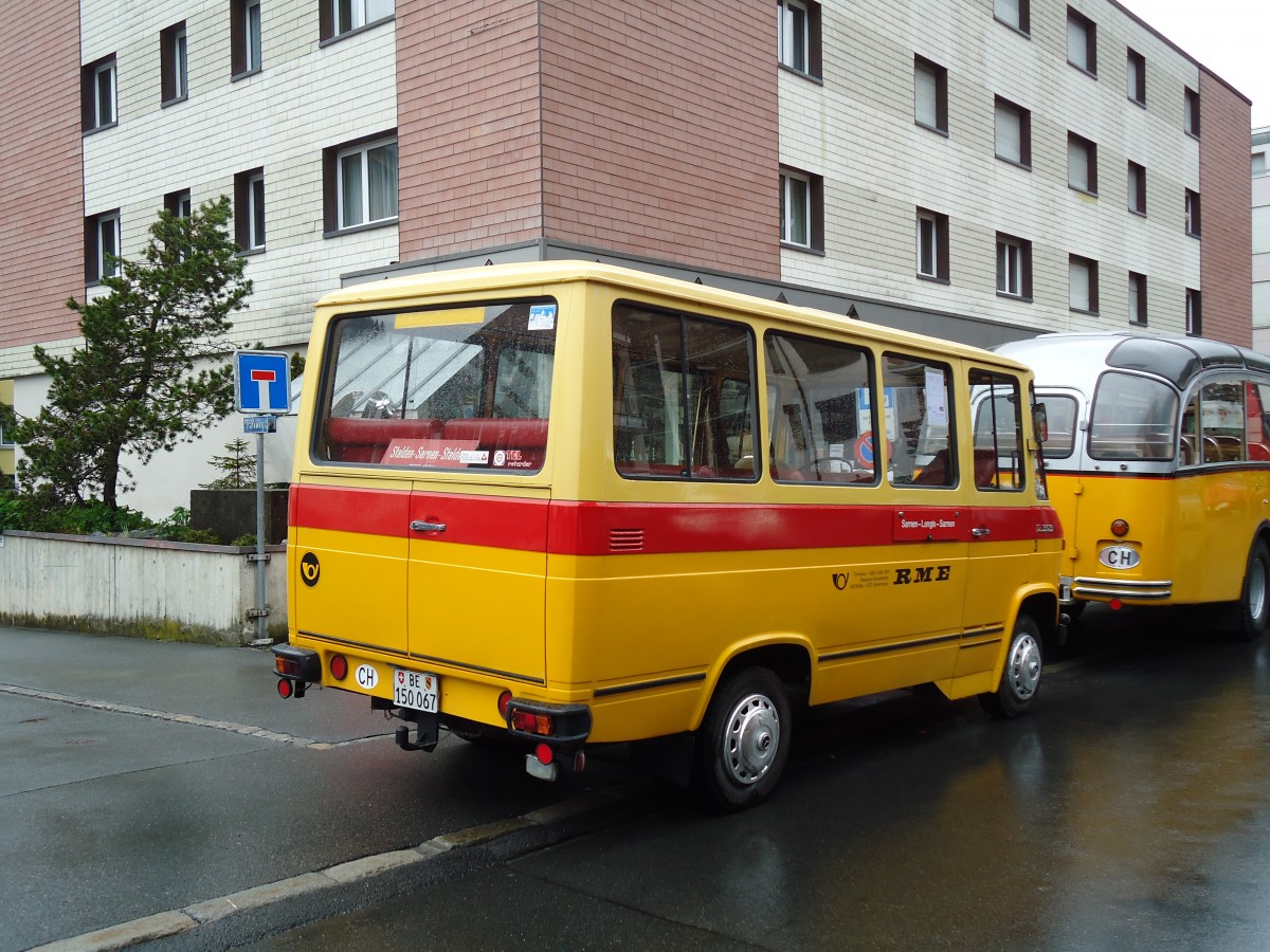 (144'269) - Scheidegger, Sch�nb�hl - Nr. 3/BE 150'067 - Mercedes (ex M�ller, Ennetmoos Nr. 3; ex Berwert, Stalden; ex Privat) am 19. Mai 2013 in Engelberg, OiO
