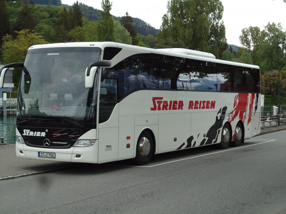 (144'388) - Aus Deutschland: Strier, Ibbenb�hren - ST-Z 700 - Mercedes am 20. Mai 2013 bei der Schiffl�ndte Thun