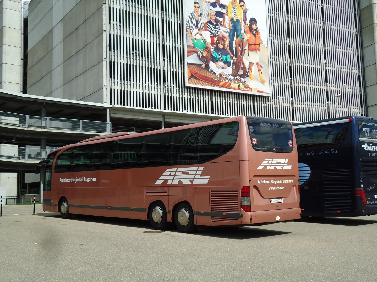 (144'393) - ARL Viganello - Nr. 33/TI 96'833 - Mercedes am 20. Mai 2013 in Z�rich, Flughafen