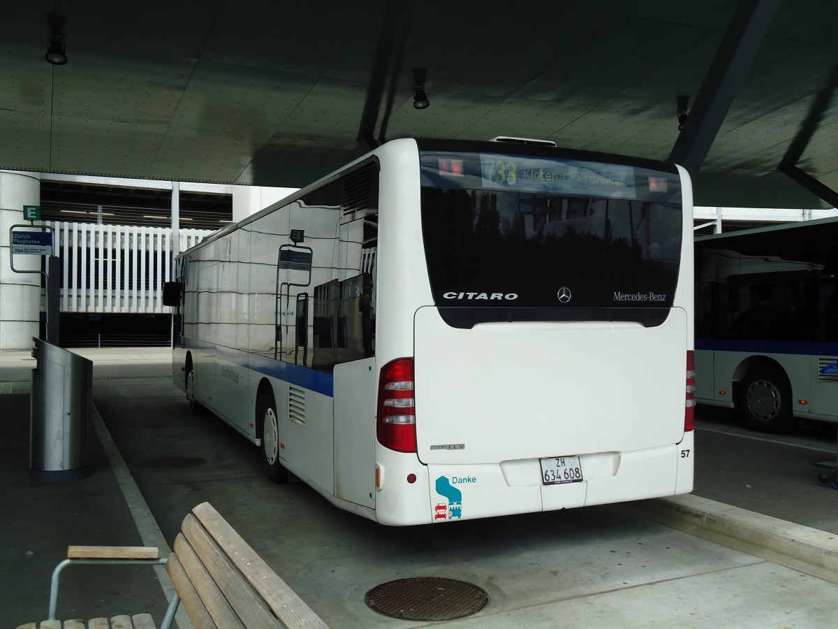 (144'407) - Welti-Furrer, Z�rich - Nr. 57/ZH 634'608 - Mercedes am 20. Mai 2013 in Z�rich, Flughafen