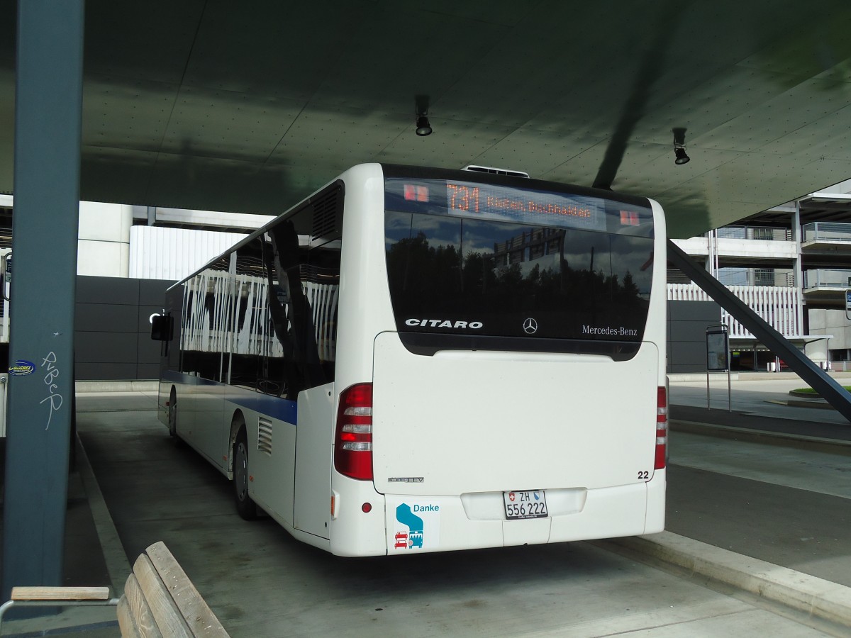 (144'408) - Maag, Kloten - Nr. 22/ZH 556'222 - Mercedes am 20. Mai 2013 in Z�rich, Flughafen
