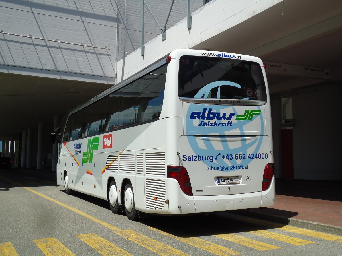(144'635) - Aus Oesterreich: Dr. Richard - Nr. L6004/KB 514 CG - Setra am 27. Mai 2013 in Gen�ve, Palexpo
