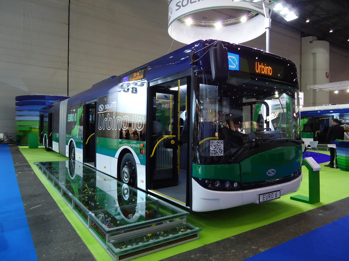 (144'657) - Aus Polen: Solaris, Owinska - Solaris am 27. Mai 2013 in Gen�ve, UITP