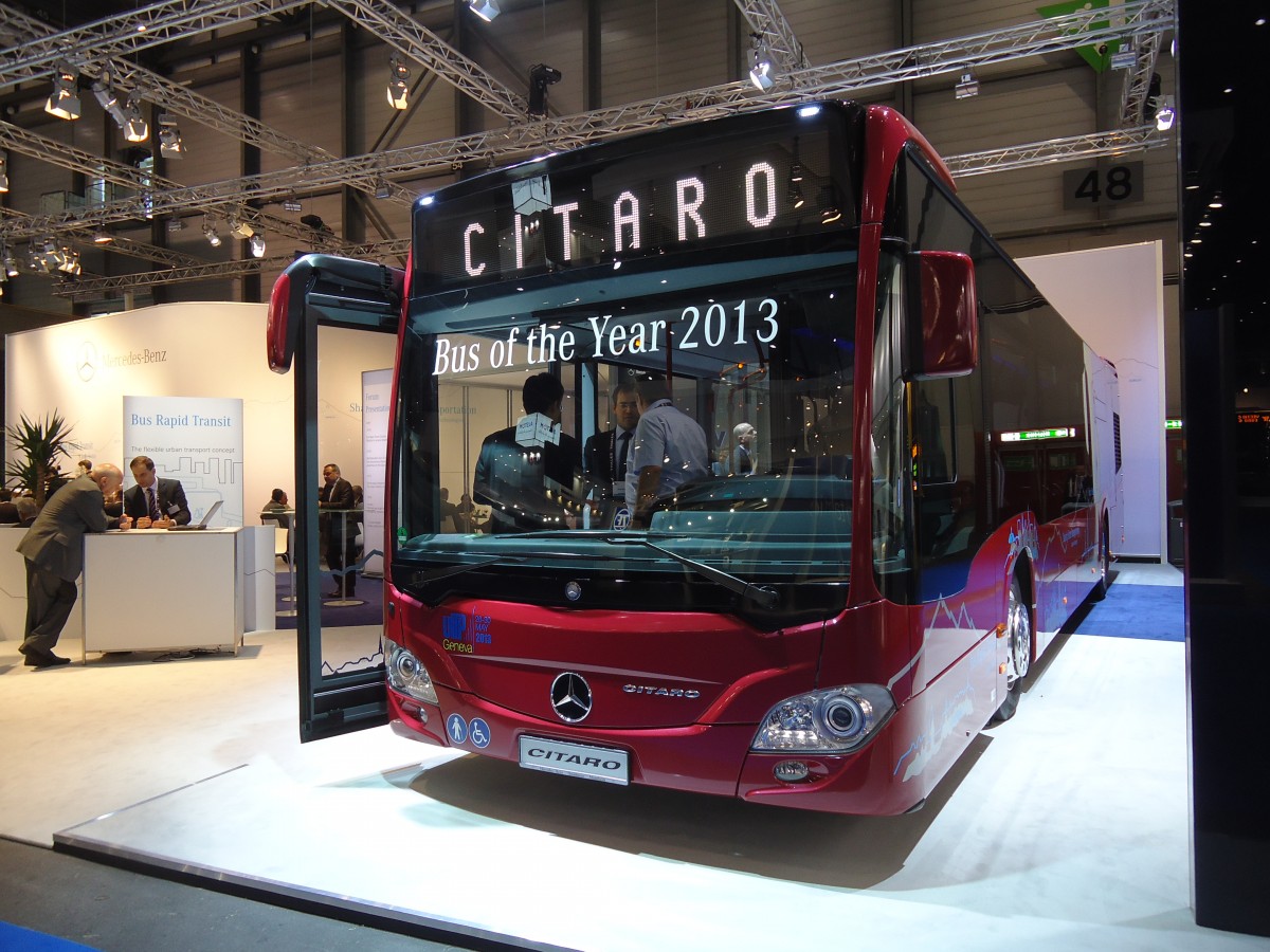 (144'670) - Aus Deutschland: Daimler, Stuttgart - Mercedes am 27. Mai 2013 in Gen�ve, UITP