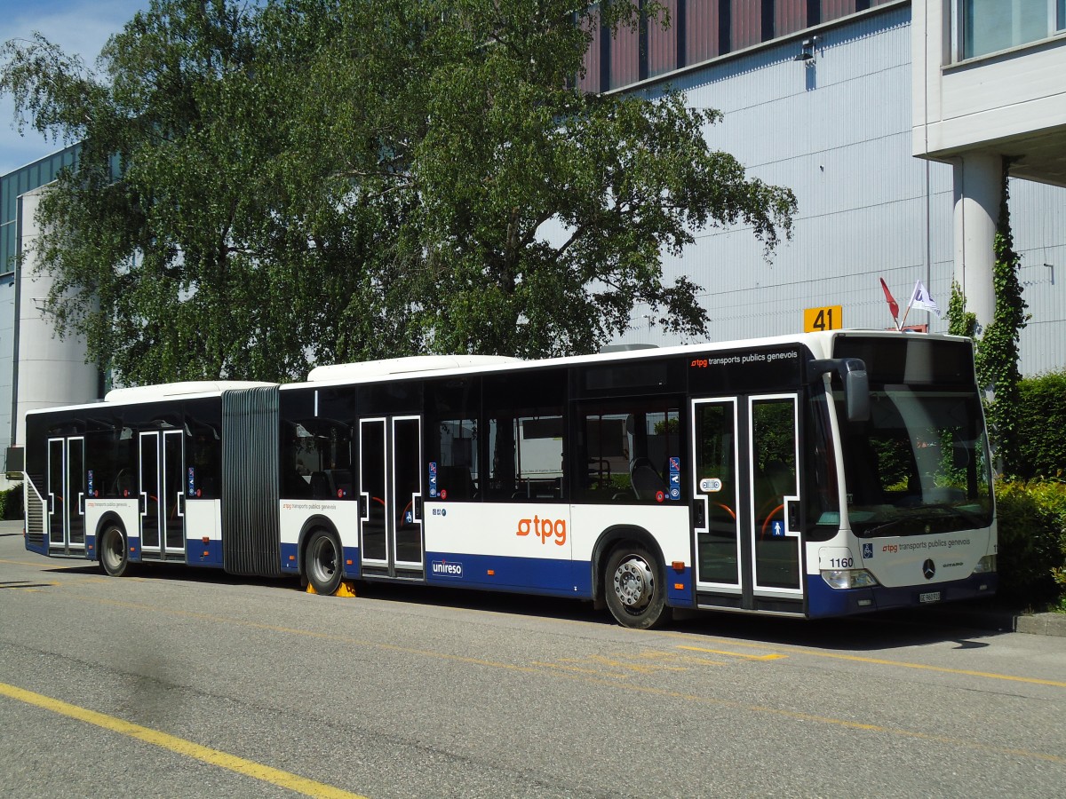 (144'688) - TPG Gen�ve - Nr. 1160/GE 960'910 - Mercedes am 27. Mai 2013 in Gen�ve, Palexpo