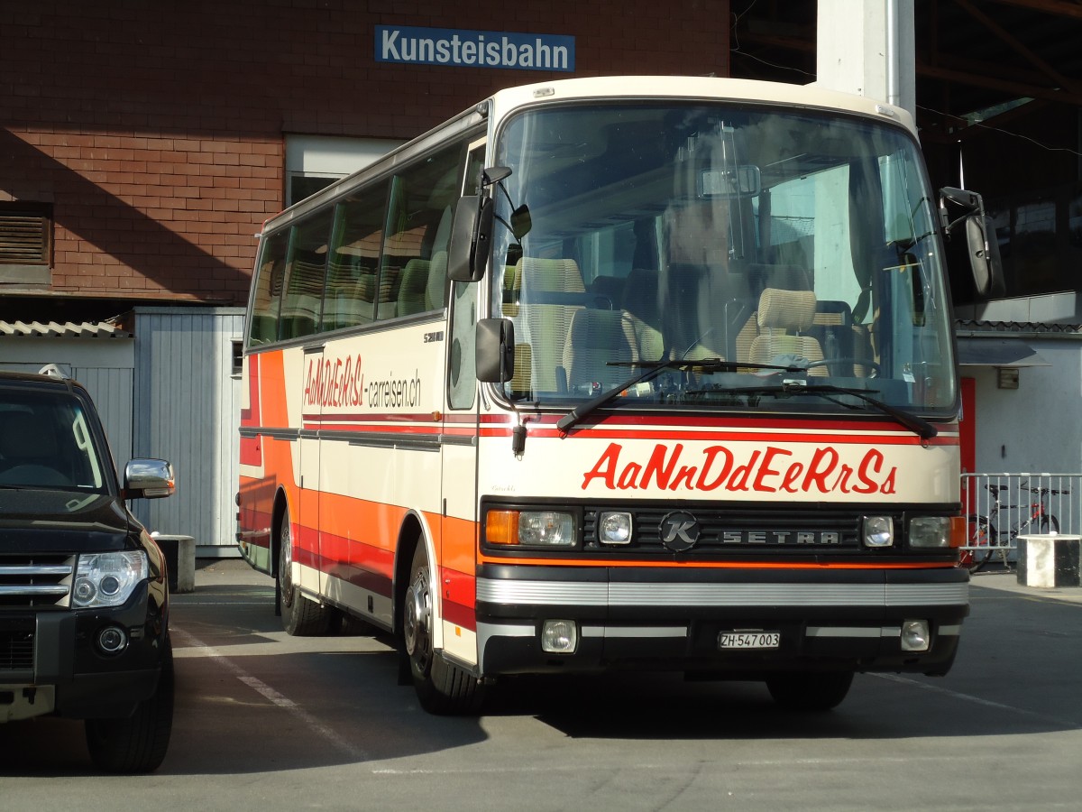 (145'054) - AaNnDdEeRrSs, Z�rich - ZH 547'003 - Setra am 15. Juni 2013 in Thun, Grabengut