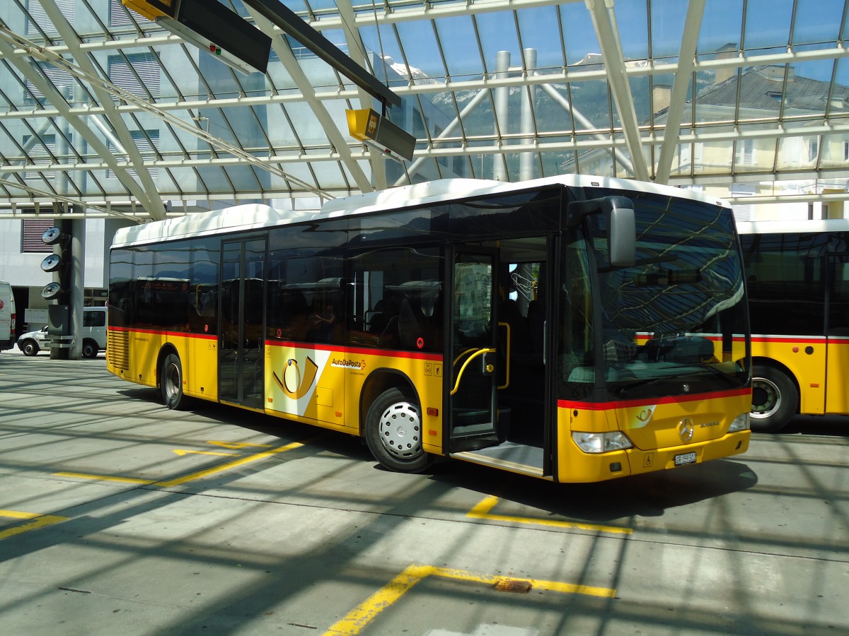 (145'209) - PostAuto Graub�nden - GR 159'302 - Mercedes am 17. Juni 2013 in Chur, Postautostation