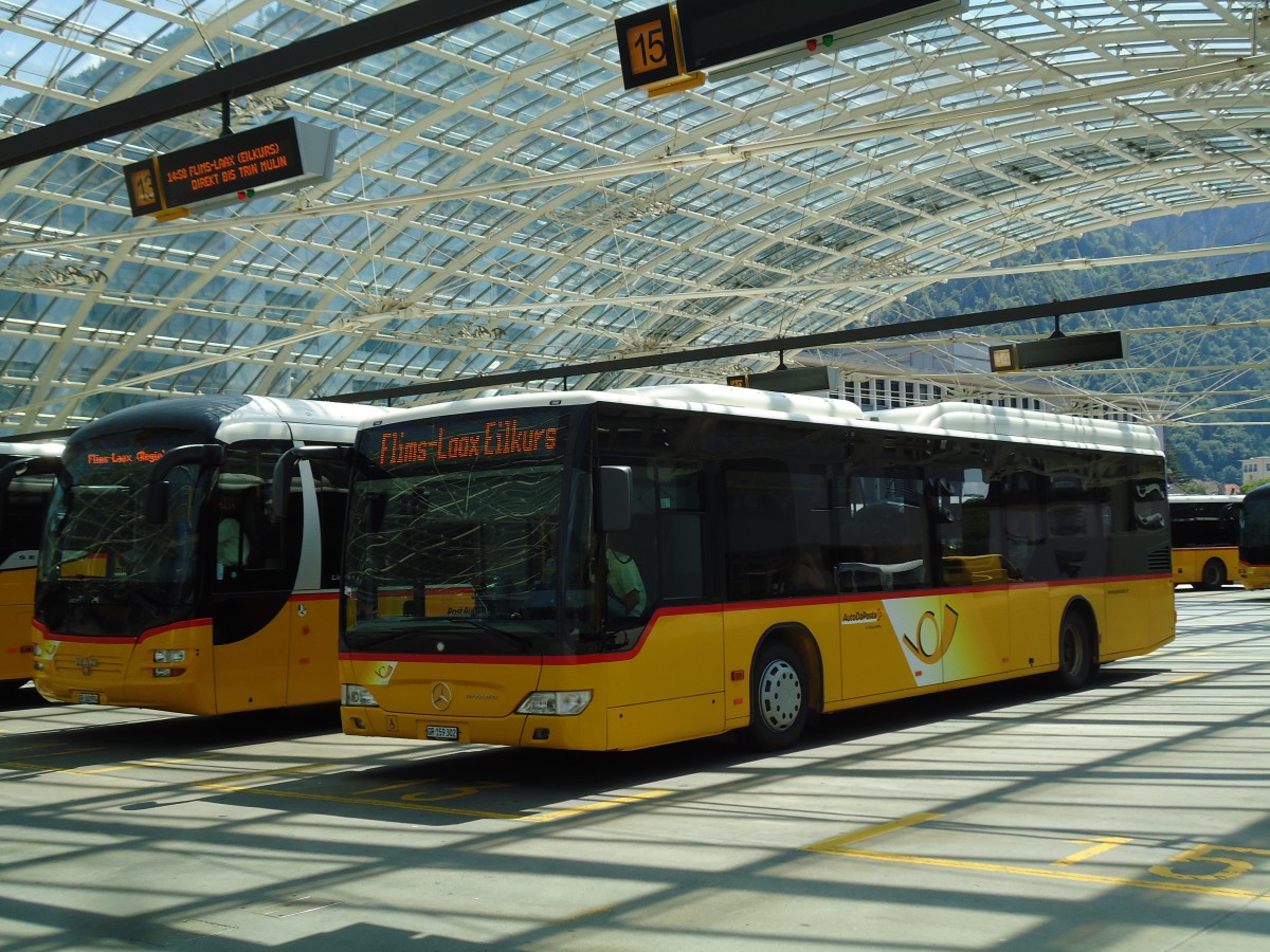 (145'250) - PostAuto Graub�nden - GR 159'302 - Mercedes am 17. Juni 2013 in Chur, Postautostation