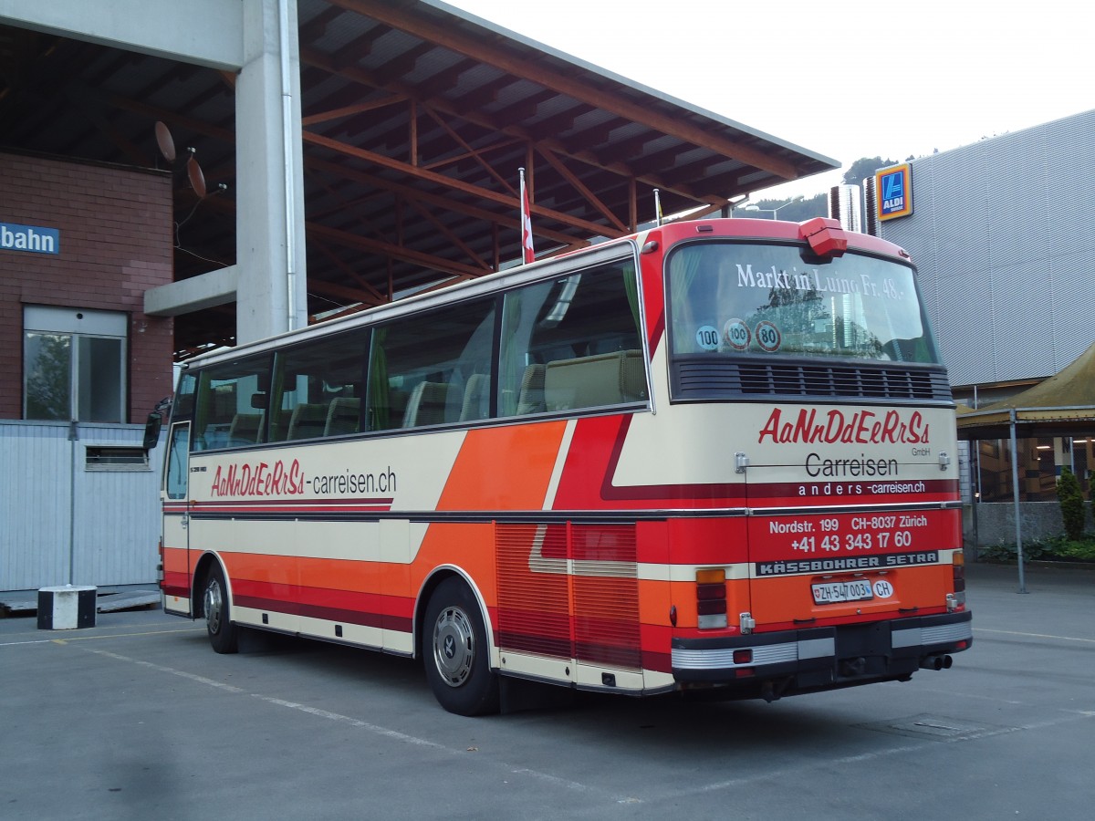 (145'281) - AaNnDdEeRrSs, Z�rich - ZH 547'003 - Setra am 19. Juni 2013 in Thun, Grabengut