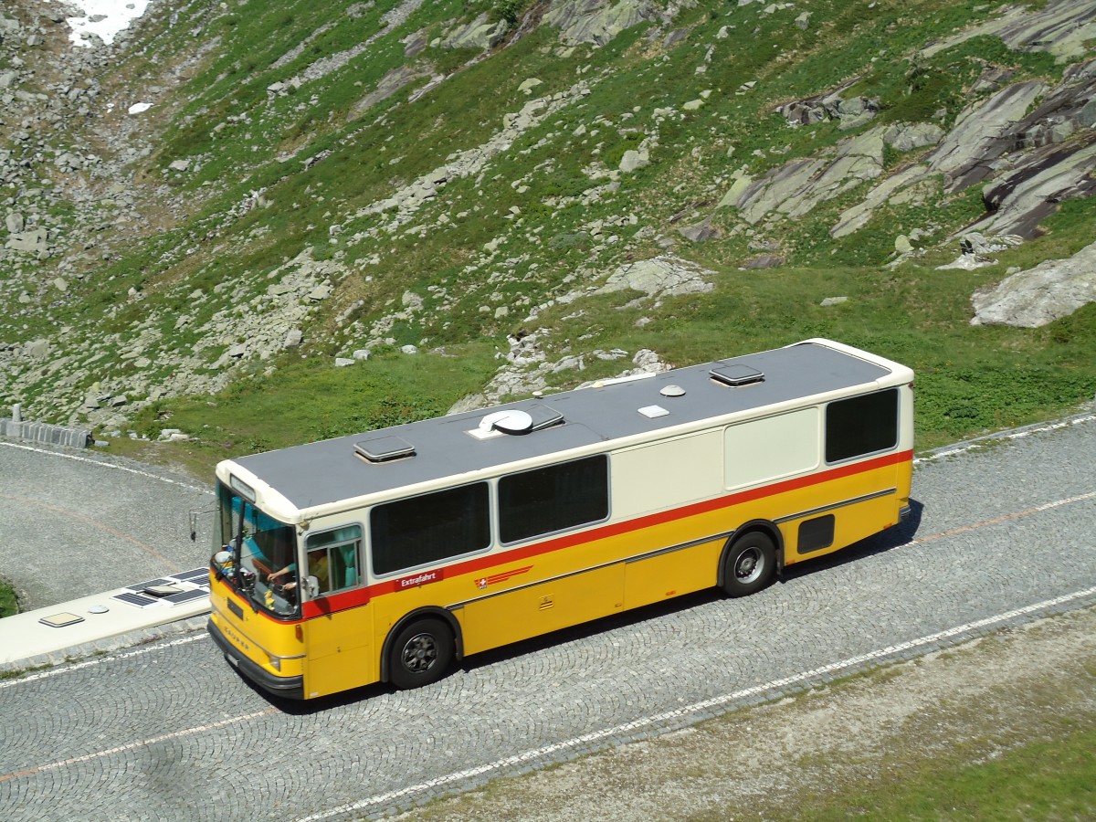 (145'874) - Br�ndli, Z�rich - ZH 180'231 - Saurer/R&J (ex Hofmann, Z�rich; ex Pacciarelli, Grono; ex P 25'661) am 20. Juli 2013 in Gotthard, Alte Tremolastrasse