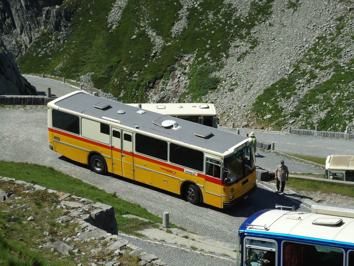 (145'877) - Br�ndli, Z�rich - ZH 180'231 - Saurer/R&J (ex Hofmann, Z�rich; ex Pacciarelli, Grono; ex P 25'661) am 20. Juli 2013 in Gotthard, Alte Tremolastrasse