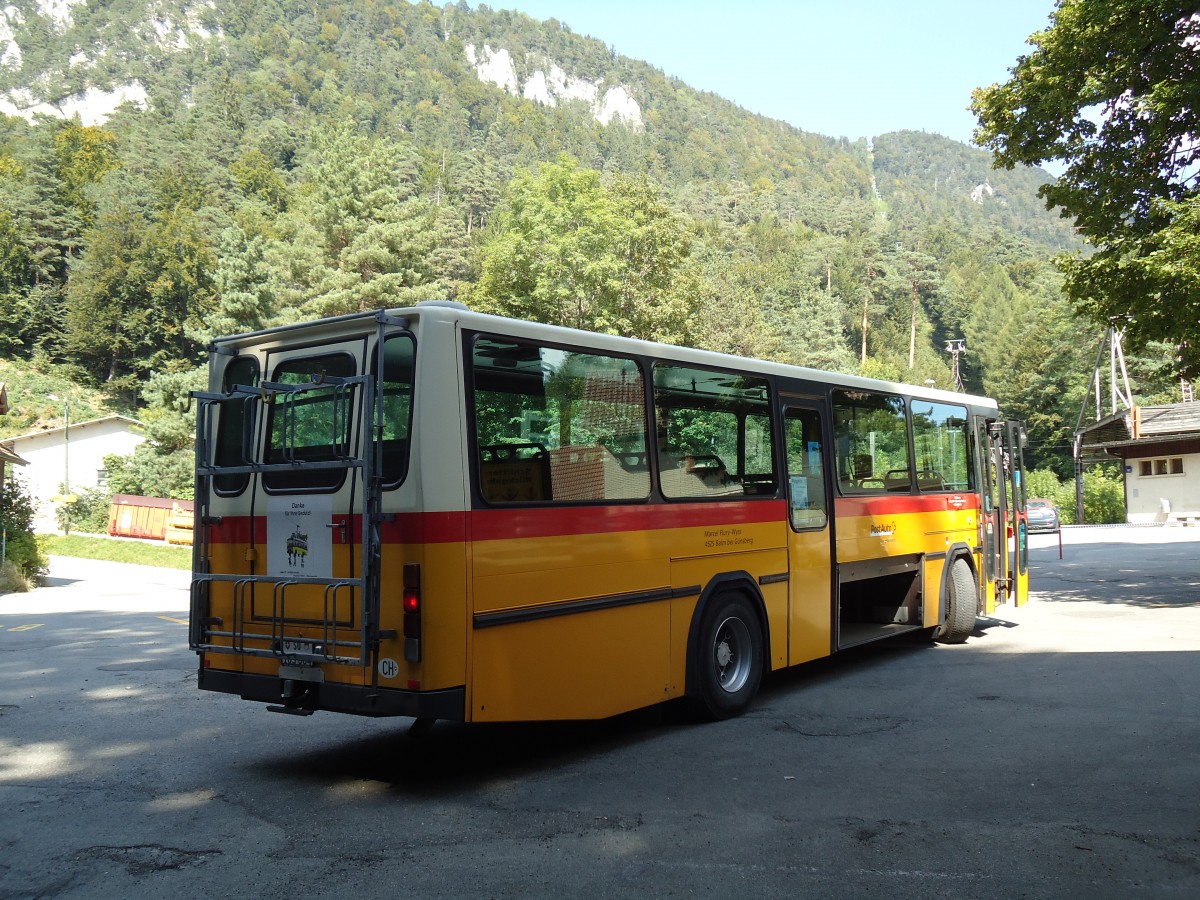 (146'791) - Flury, Balm - SO 163'884 - NAW/Hess (ex Steiner, Altb�ron Nr. 11) am 31. August 2013 beim Bahnhof Oberdorf