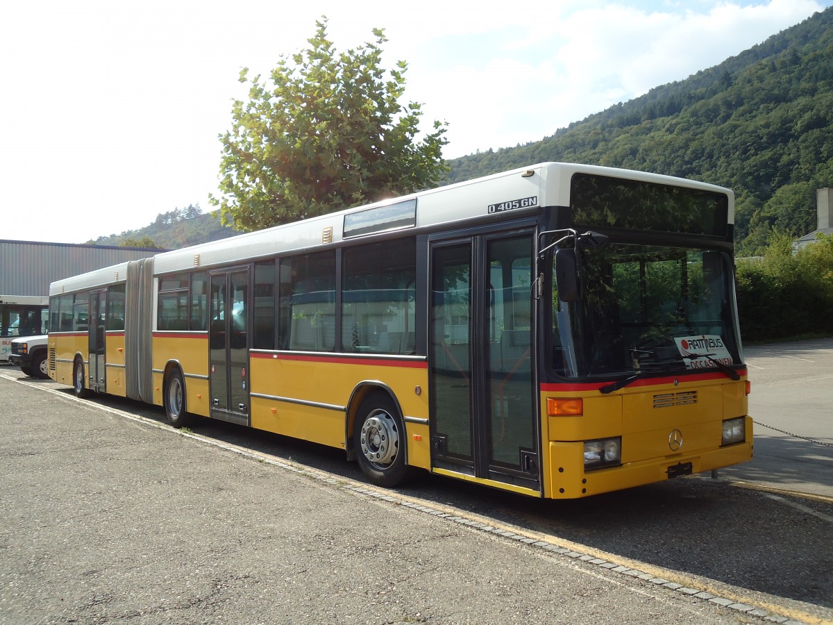 (146'828) - PostAuto Z�rich - Nr. 49 - Mercedes (ex Nr. 23; ex P 27'727) am 31. August 2013 in Biel, Rattinbus