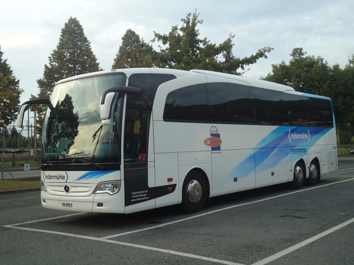 (147'352) - Inderm�hle, Rekingen - AG 8900 - Mercedes am 26. September 2013 in Thun, Seestrasse