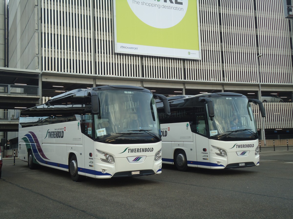 (148'361) - Twerenbold, Baden - Nr. 55/AG 203'579 - VDL am 22. Dezember 2013 in Z�rich, Flughafen