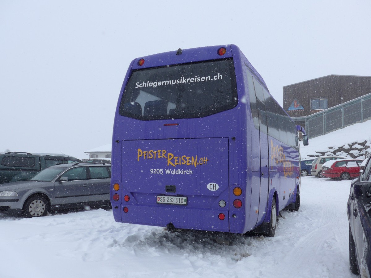 (149'081) - Pfister, Waldkirch - SG 232'310 - Temsa am 1. M�rz 2014 in Obersaxen, Meierhof Talstation