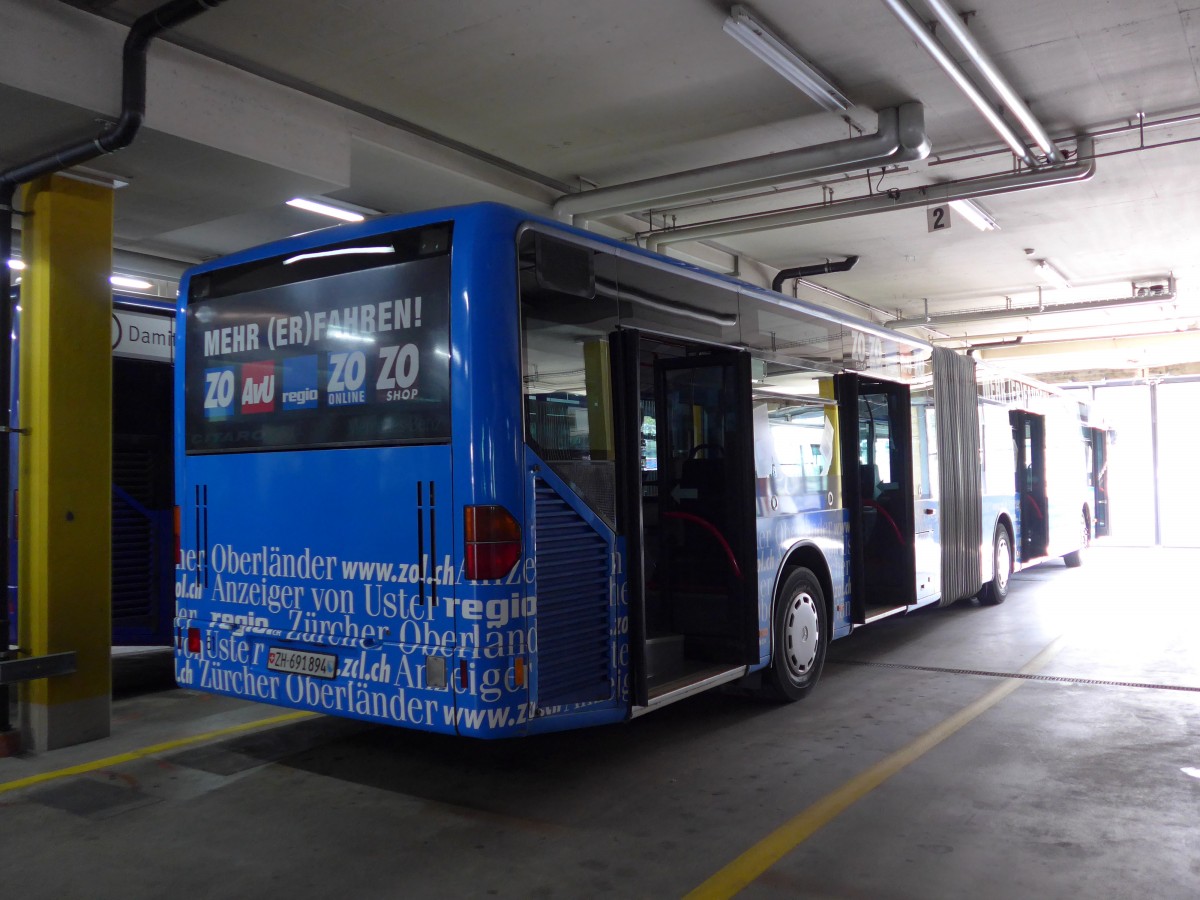 (149'510) - VZO Gr�ningen - Nr. 61/ZH 691'894 - Mercedes am 31. M�rz 2014 in Gr�ningen, Depot