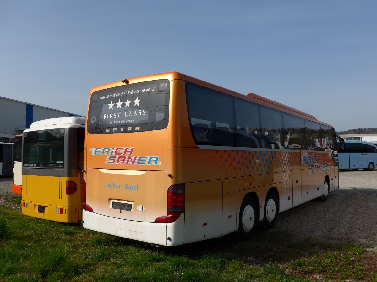 (149'538) - Saner, Laufen - Nr. 16 - Setra am 31. M�rz 2014 in Kloten, EvoBus