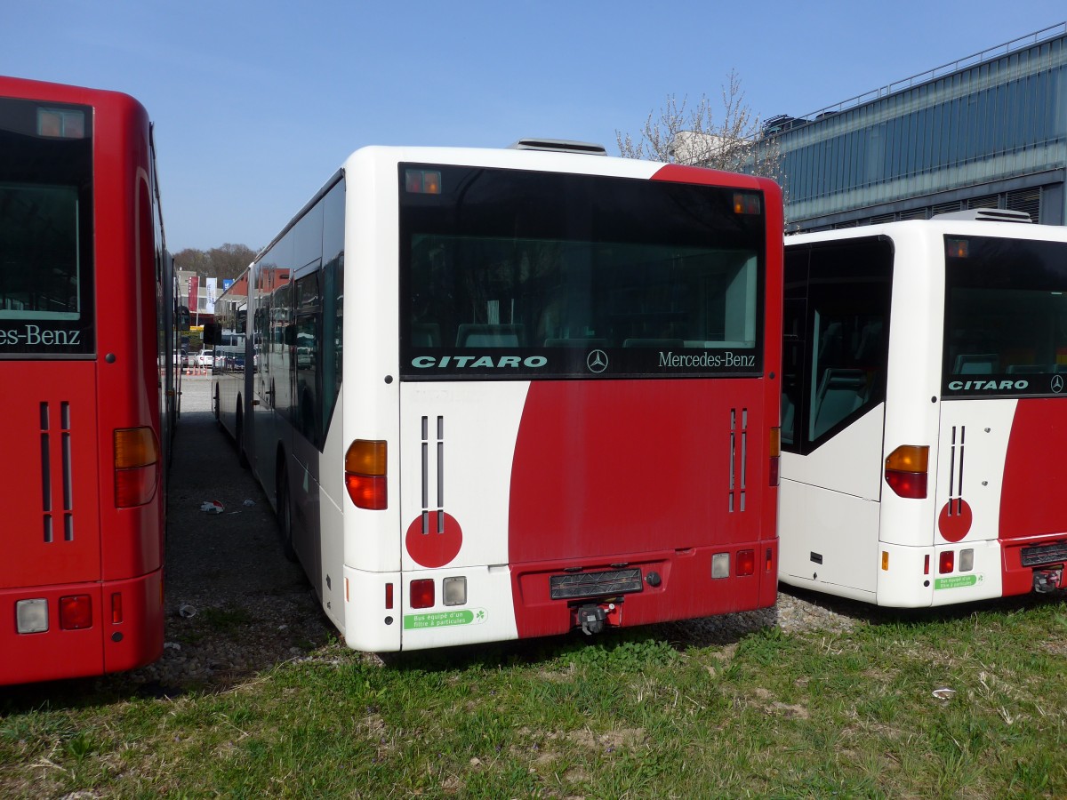 (149'549) - VBL Luzern - Nr. 993 - Mercedes (ex TPF Fribourg Nr. 131) am 31. M�rz 2014 in Kloten, EvoBus