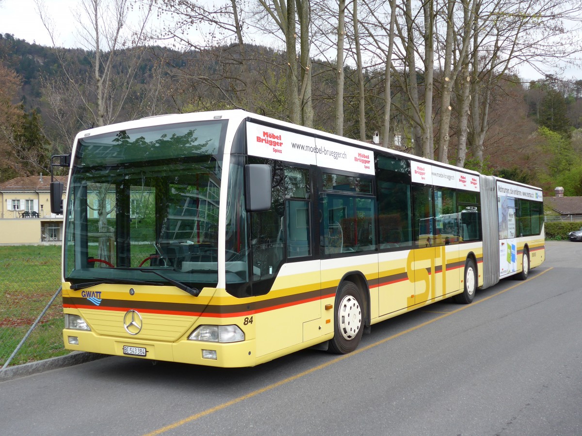 (149'668) - STI Thun - Nr. 84/BE 543'384 - Mercedes am 19. April 2014 bei der Schiffl�ndte Thun