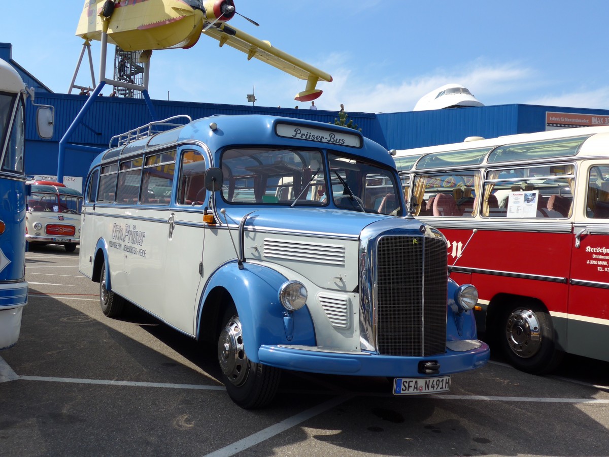 (149'810) - Pr�ser, Neuenkirchen - SFA-N 491H - Mercedes am 25. April 2014 in Sinsheim, Museum