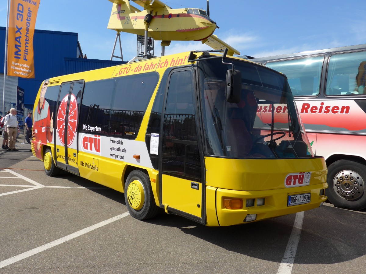 (149'813) - Auw�rter Museum, Stuttgart - DGF-AU 93H - Neoplan am 25. April 2014 in Sinsheim, Museum