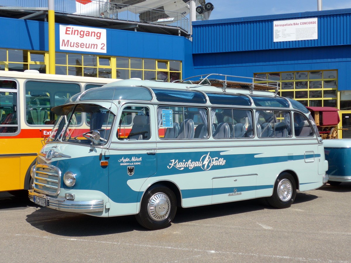 (149'859) - M�rch, Sinsheim - HD-ZP 500H - Setra am 25. April 2014 in Sinsheim, Museum
