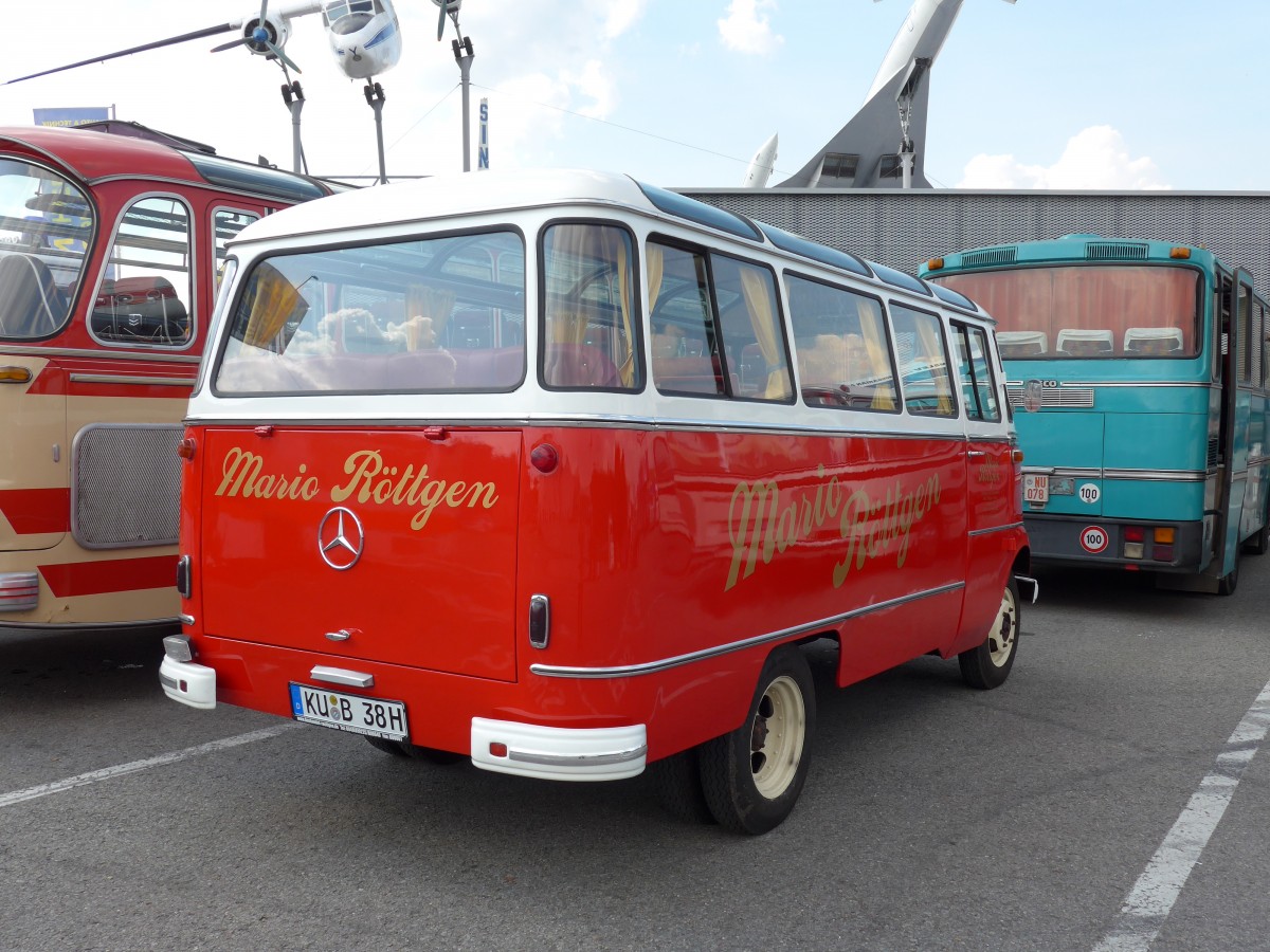 (150'088) - R�ttgen, Untersteinach - KU-B 38H - Mercedes am 25. April 2014 in Sinsheim, Museum