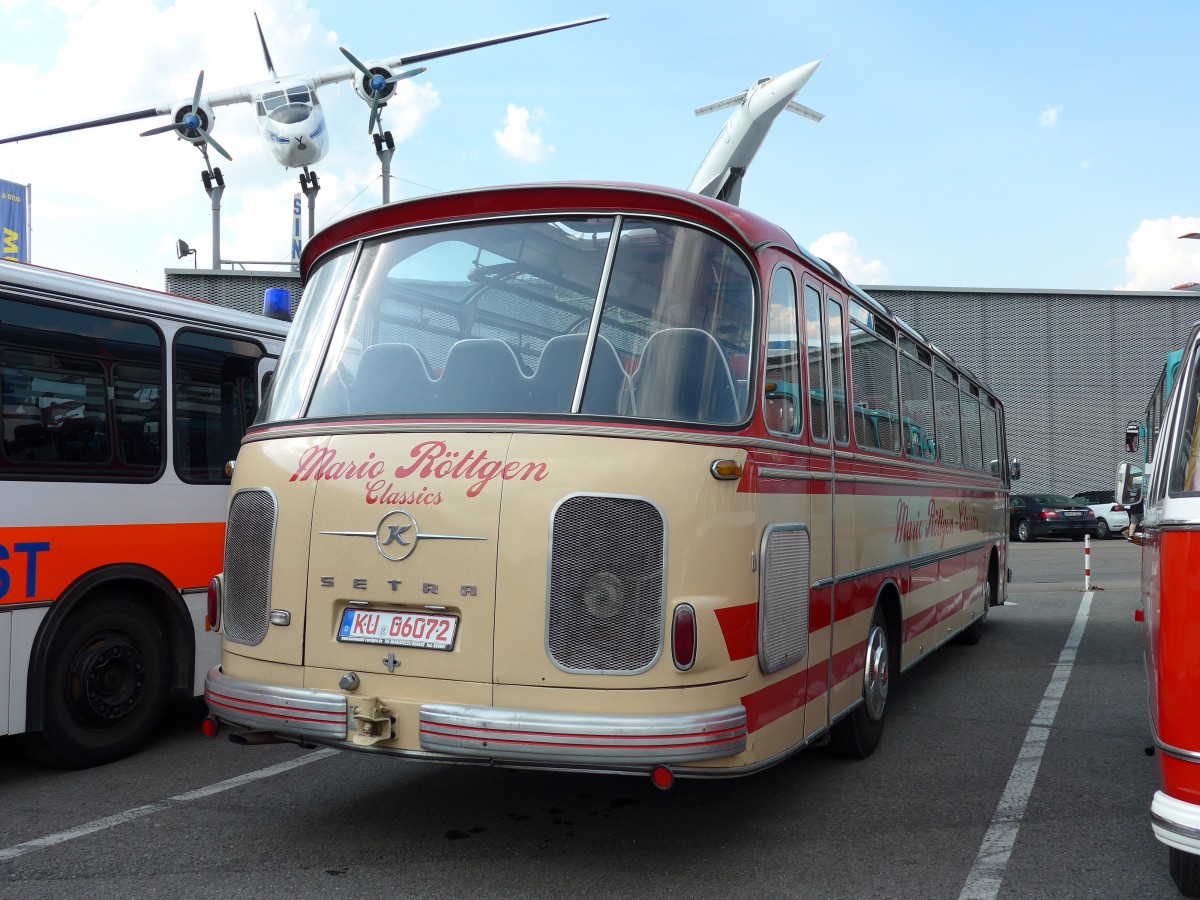 (150'089) - R�ttgen, Untersteinach - KU 06'072 - Setra am 25. April 2014 in Sinsheim, Museum