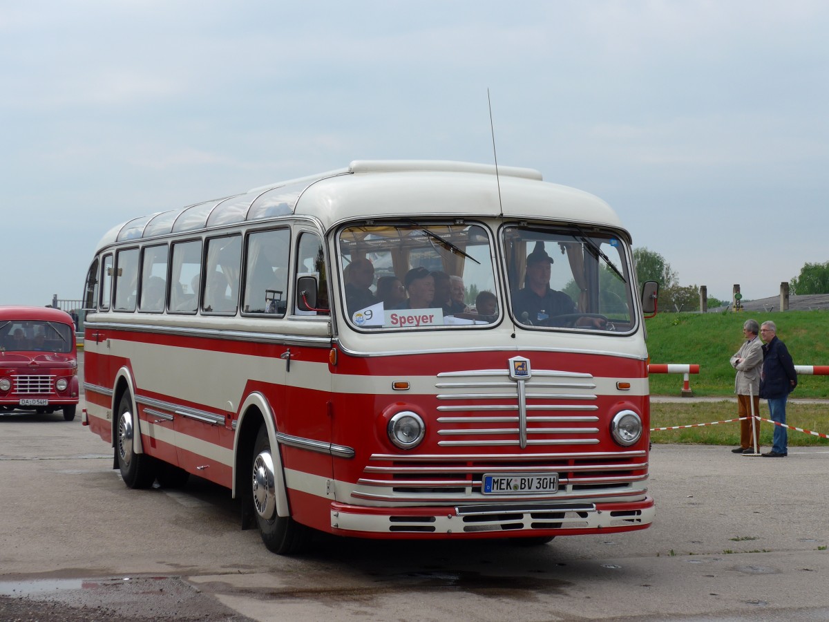 (150'158) - RVE Annaberg-Buchholz - MEK-BV 30H - B�ssing am 26. April 2014 in Speyer, Technik-Museum
