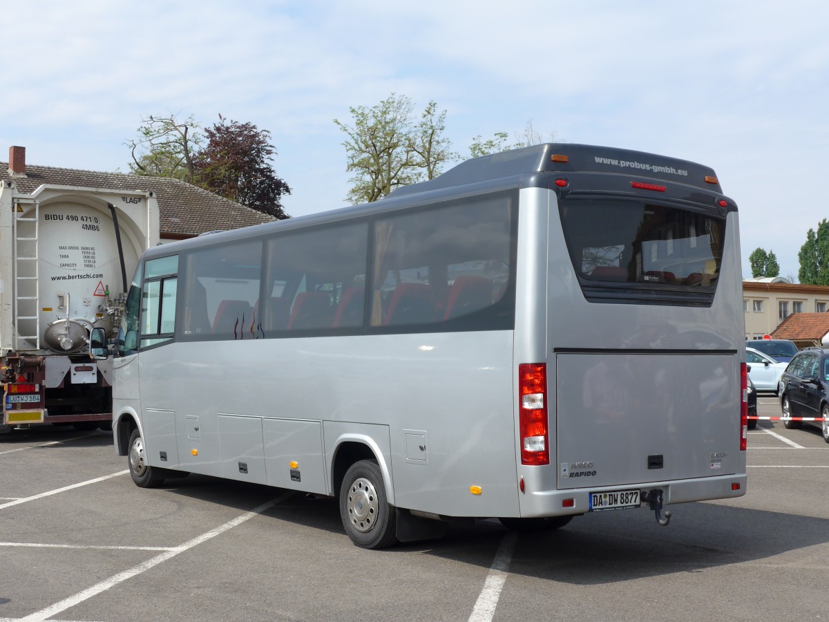 (150'304) - Winzenh�ler, Gross-Zimmern - DA-DW 8877 - Iveco am 26. April 2014 in Speyer, Technik-Museum