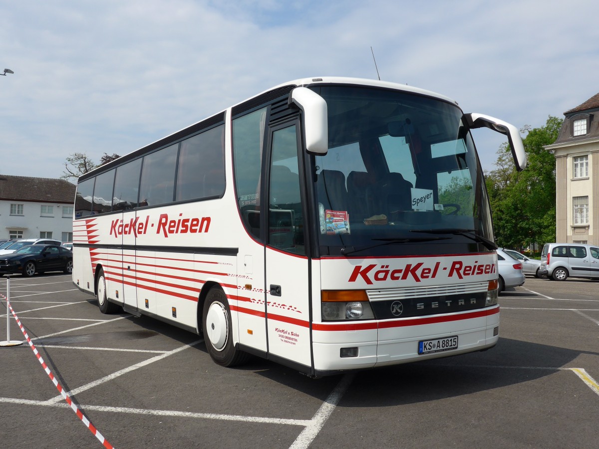 (150'305) - K�ckel, Grebenstein - KS-A 8815 - Setra am 26. April 2014 in Speyer, Technik-Museum