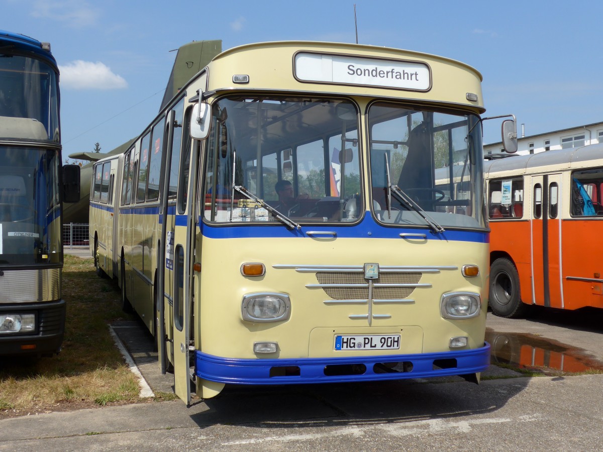 (150'413) - Linhart, K�nigstein - HG-PL 90H - B�ssing am 26. April 2014 in Speyer, Technik-Museum