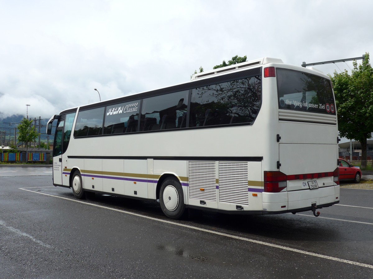 (150'654) - M�ller, Suhr - Nr. 6/AG 25'099 - Setra am 13. Mai 2014 in Thun, Seestrasse