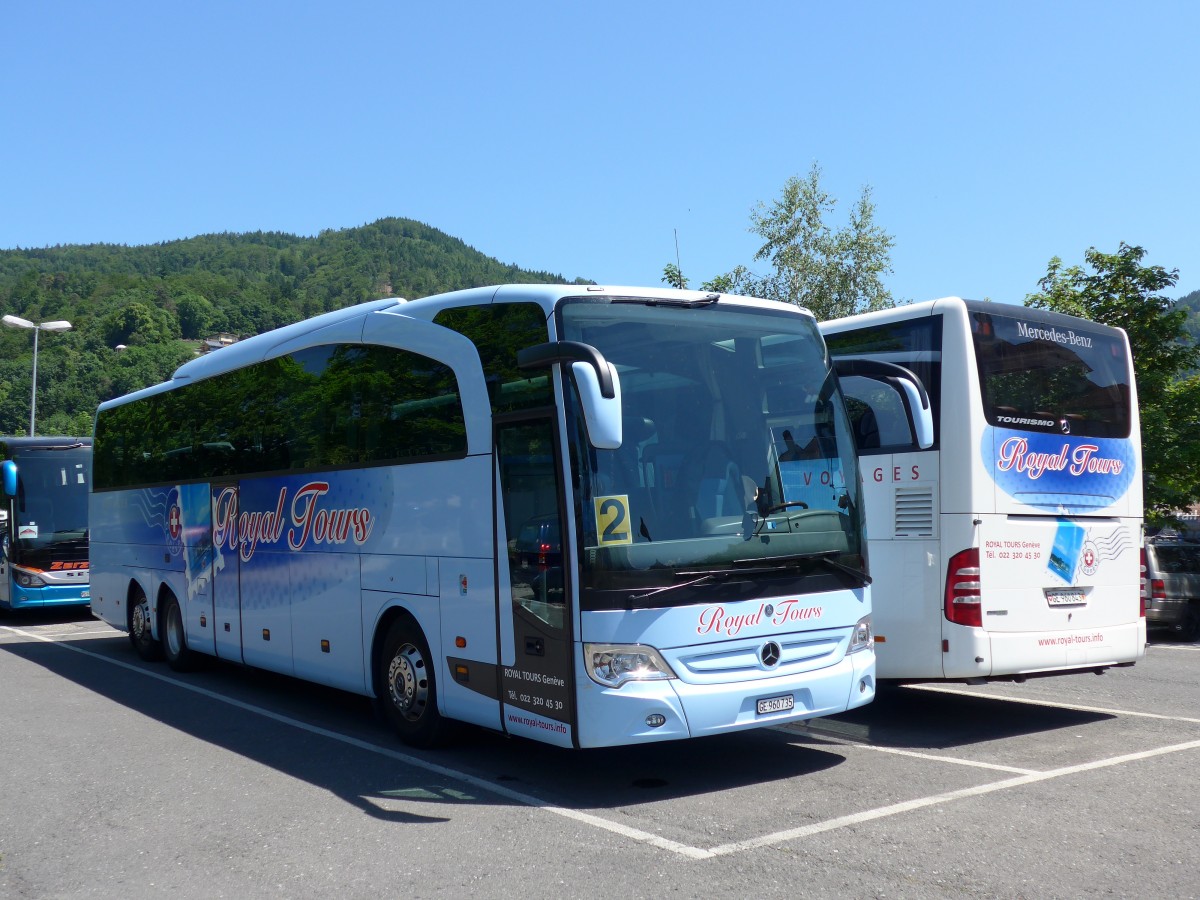 (151'449) - Royal-Tours, Gen�ve - GE 960'735 - Mercedes am 11. Juni 2014 in Thun, Seestrasse