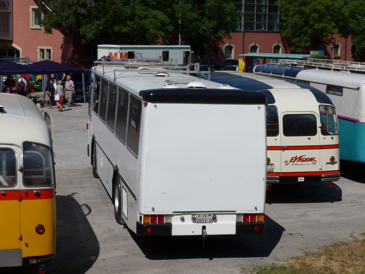 (151'629) - Cassella, Le Ch�telard - FR 2611 U - Saurer/Lauber (ex Epiney, Ayer) am 21. Juni 2014 in Aigle, Saurertreffen
