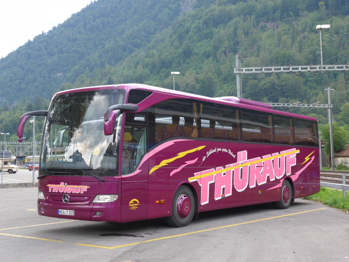 (151'980) - Aus Deutschland: Th�rauf, Bad Windsheim - NEA-T 315 - Mercedes am 28. Juni 2014 beim Bahnhof Interlaken Ost