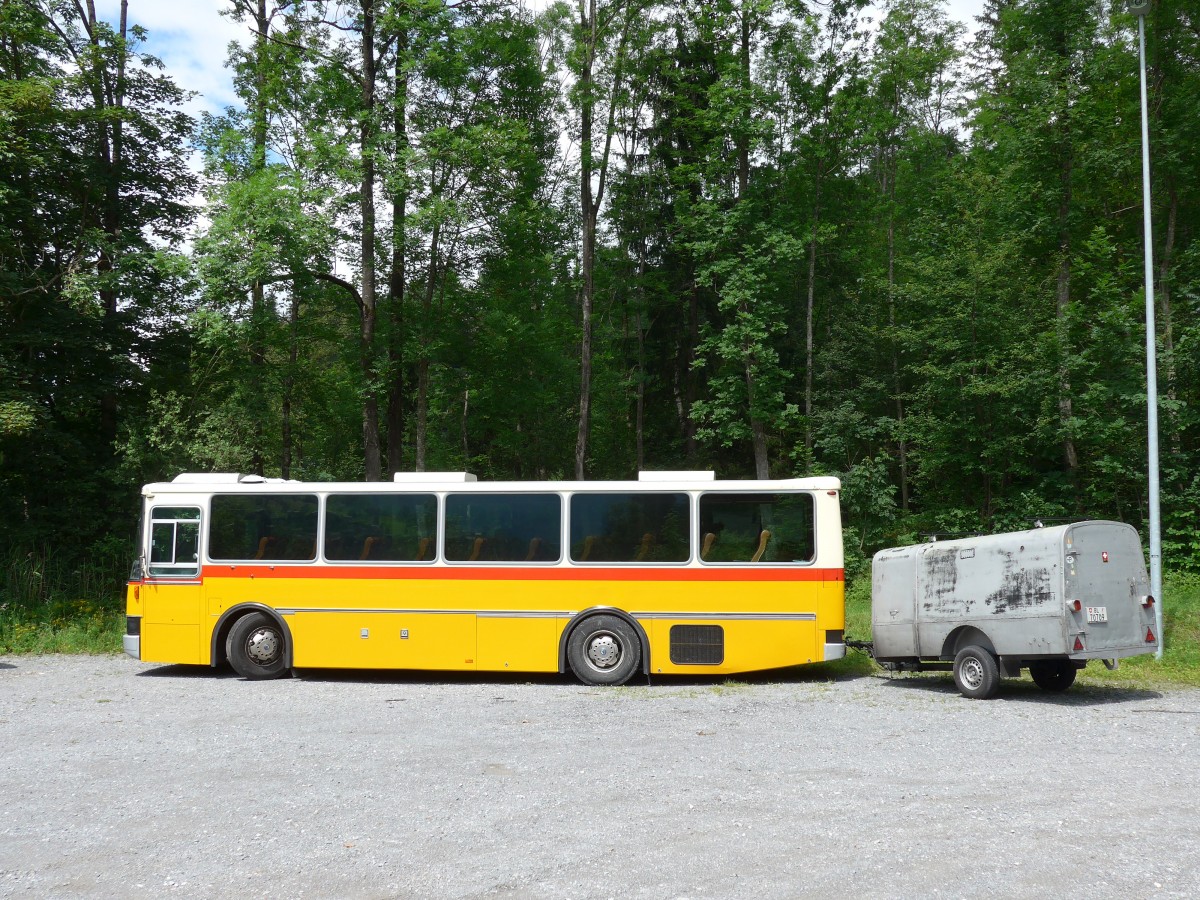 (153'494) - Ziegler, Pratteln - BL 76'481 - Saurer/R&J (ex Schnider, Sch�pfheim) am 27. Juli 2014 in Lenk, Kuspo