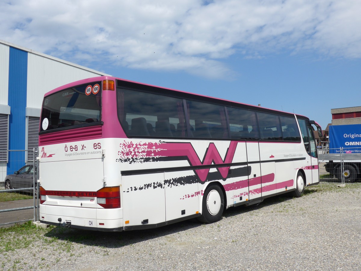 (153'624) - Auto-Transports, La C�te-aux-F�es - Setra am 4. August 2014 in Kloten, EvoBus