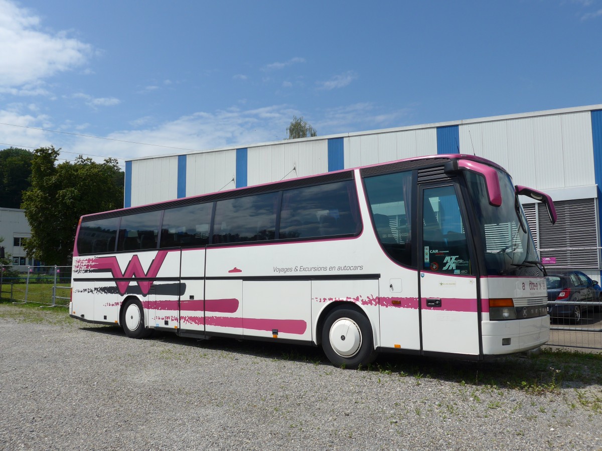 (153'625) - Auto-Transports, La C�te-aux-F�es - Setra am 4. August 2014 in Kloten, EvoBus