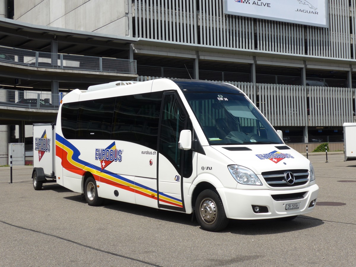 (153'647) - Welti-Furrer, Z�rich - Nr. 36/ZH 5036 - Mercedes/UNVI am 4. August 2014 in Z�rich, Flughafen